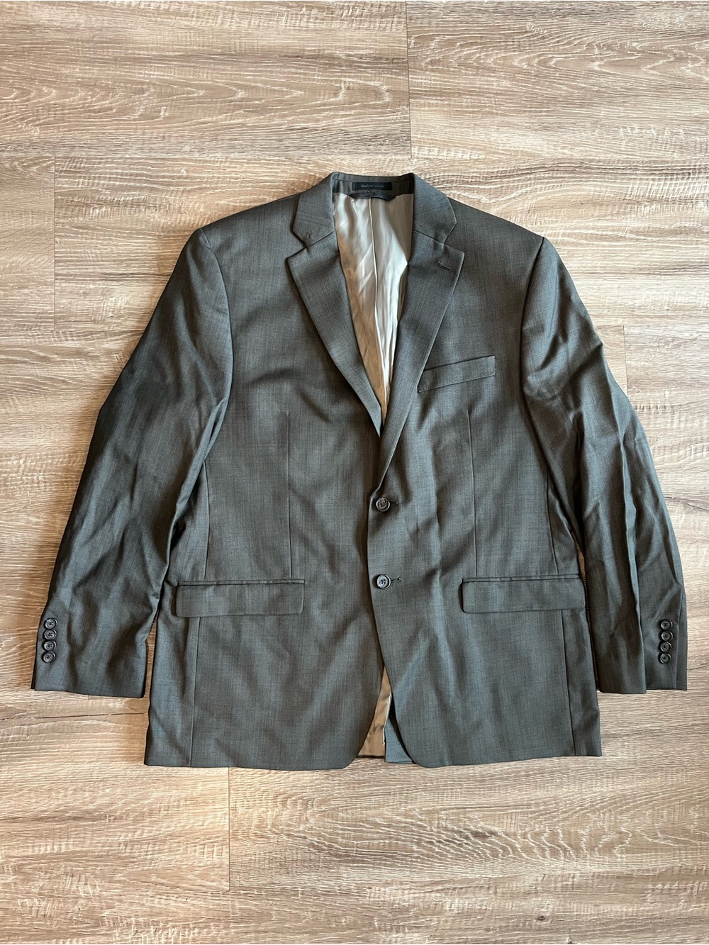 Ralph Lauren Lauren Ralph Lauren Wool Blazer Grey Made in Canada 2 Button Men’s